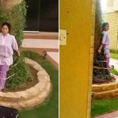 फर्नीचर को धूप में छोड़ने की ऐसी मिली नौकरानी को सजा...