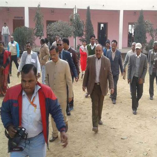 आज से यूपी बोर्ड परीक्षा हुई शुरू, औचक निरीक्षण करने पहुँचे डिप्टी सीएम डॉ. दिनेश शर्मा