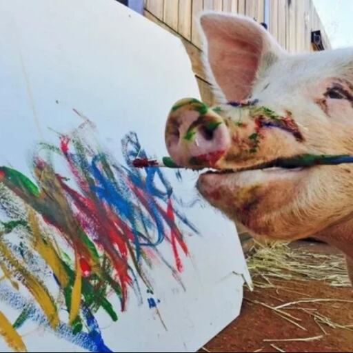 पेंटिंग का उस्ताद है यह जानवर, लाखों में बिकता है इसका आर्टवर्क