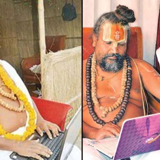 कम्प्यूटर बाबा के भाजपा विरोधी अभियान पर सहस्त्रबुद्धे का टिप्पणी से इंकार