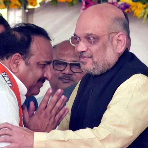 भाजपा रैली में दिनेश सिंह ने पानी पी-पीकर कांग्रेस को 25 मिनट तक कोसा