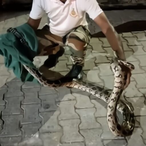 सामने था 8 फीट लम्बा अजगर और पास में सो रहे थे बच्चे, मां ने दिलेरी से बचाई बच्चों की जान सामने था 8 फीट लम्बा अजगर और पास में सो रहे थे बच्चे, मां ने दिलेरी से बचाई बच्चों की जान