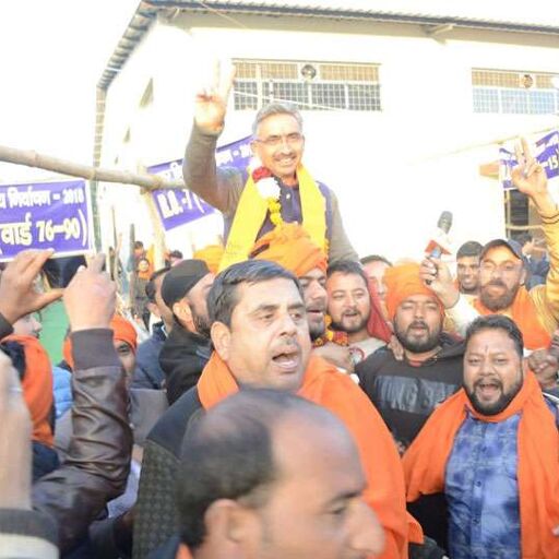 भाजपा का पांच निगमों पर कब्जा, दून में सुनील उनियाल गामा विजयी