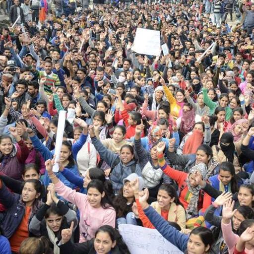 मांगों को लेकर विभिन्‍न संगठनों ने किया विधानसभा कूच