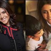 मदरहुड एन्जॉय कर रही हैं एकता कपूर, 4 महीने के बेटे रवि को ले जाती हैं ऑफिस मदरहुड एन्जॉय कर रही हैं एकता कपूर, 4 महीने के बेटे रवि को ले जाती हैं ऑफिस