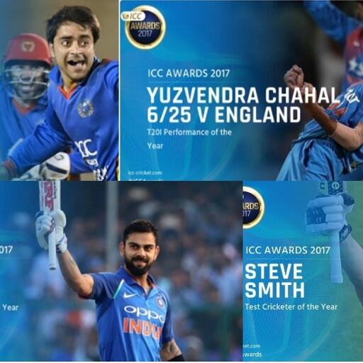 विराट कोहली की ICC अवॉर्ड्स में धूम, क्रिकेट का सबसे बड़ा सम्मान किया हासिल