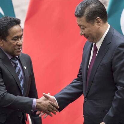 मालदीव संकट में राष्ट्रपति यामीन ने भारत को चिढ़ाया, चीन, पाक और सऊदी में भेजा दूत