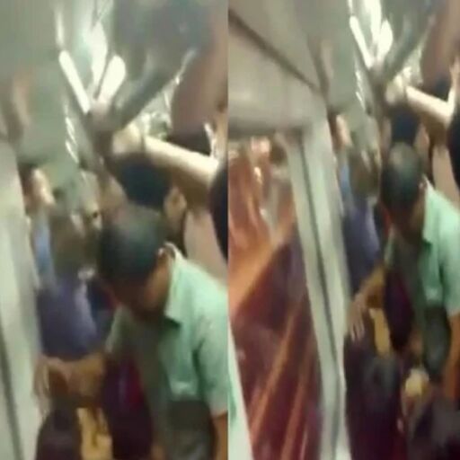 मेट्रो में लड़ रही थी 2 लड़कियां, सारे मजे ले गया एक आदमी, जानिए वायरल हो रहे वीडियो का सच
