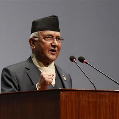 फेफड़े में संक्रमण के बाद अस्पताल में भर्ती कराए गए नेपाल के प्रधानमंत्री ओली