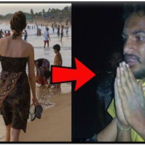 गोवा बीच पर लड़की के प्राइवेट पार्ट को दबा भाग रहा था मनचला, लड़की ने पीछा कर ऐसी जगह मारा कि…