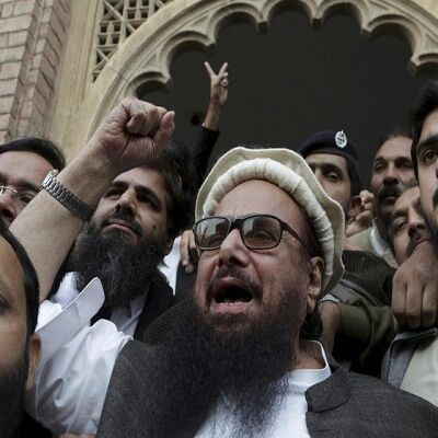 प्रतिबंध के बावजूद ईद की नमाज अदा करने पहुंचा आतंकी सईद