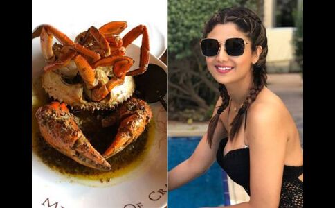 शिल्पा शेट्टी को खाने में पसंद आया कोलंबो का केकड़ा, ये है पसंदीदा फूड लिस्ट