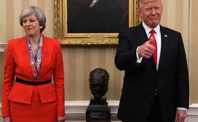 ट्रंप बोले- ब्रिटेन की पीएम ब्रेक्जिट योजना अमेरिकी व्यापार समझौते को खत्म कर सकती हैं