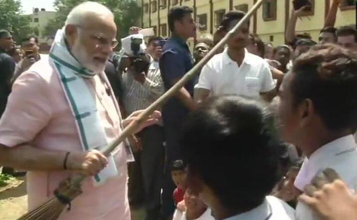 स्वच्छता ही सेवा आंदोलन की शुरुवात करते हुए पीएम मोदी ने दिया ये बड़ा बयान