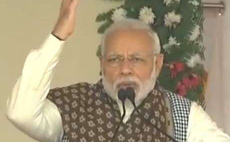 कर्नाटक में किसानों को कर्ज माफी के नाम पर धोखा : नरेंद्र मोदी