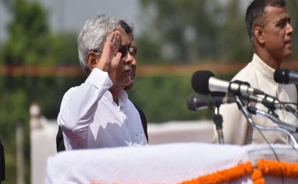 स्वतंत्रता दिवस समारोह में बोले CM नीतीश, हर हाल में कायम रहेगा कानून का राज स्वतंत्रता दिवस समारोह में बोले CM नीतीश, हर हाल में कायम रहेगा कानून का राज