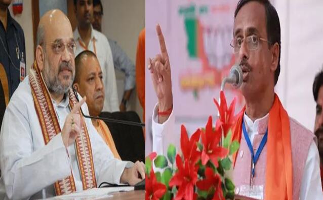 अमित शाह ने डॉ. दिनेश शर्मा को संभल कर बोलने की दी सलाह