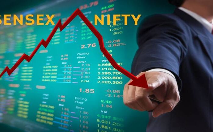 सेंसेक्स में 180 अंक से ज्यादा की गिरावट, निफ्टी 10900 के नीचे फिसला सेंसेक्स में 180 अंक से ज्यादा की गिरावट, निफ्टी 10900 के नीचे फिसला