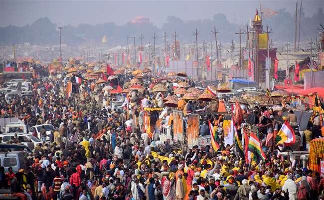 दुनिया भर में 6.5 करोड़ लोगों ने लाइव देखी प्रयागराज कुंभ के शाही स्नान की भव्यता