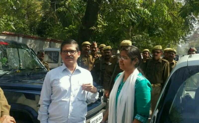 रेप केस में अपनी ही गिरफ़्तारी के लिए IG पहुंच गए SSP के सामने