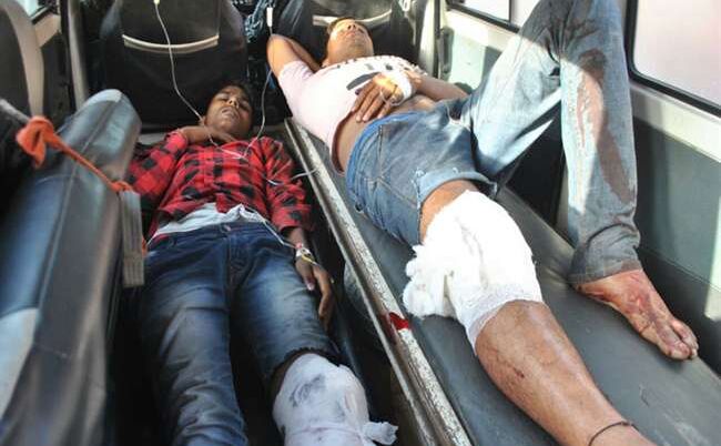 UP के आजमगढ़ में पुलिस मुठभेड़ में घायल हुए दो बदमाश, चार गिरफ्तार