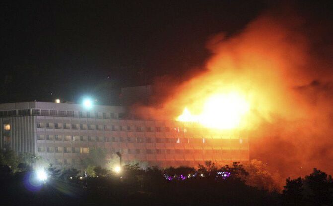 काबुल होटल अटैक में लोगों की मौत, मारे गए 2 हमलावर