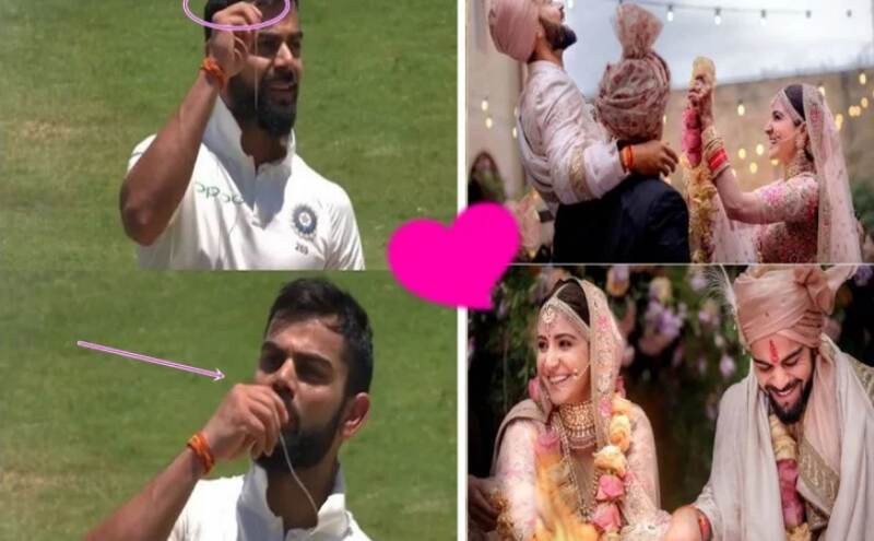 शादी के बाद विराट की पहली बड़ी पारी, रिंग को KISS कर ऐसे किया WIFE अनुष्का को याद