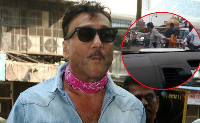 VIDEO: जब लखनऊ की सड़क पर ट्रैफिक वाले बने जैकी श्रॉफ