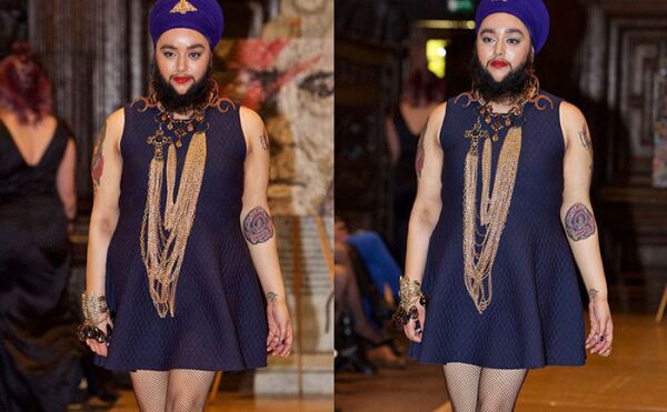 दाढ़ी मूंछ के साथ शान से जीती है ये लड़की, जो भी देखता है करता है जज्बे को सलाम- देखें