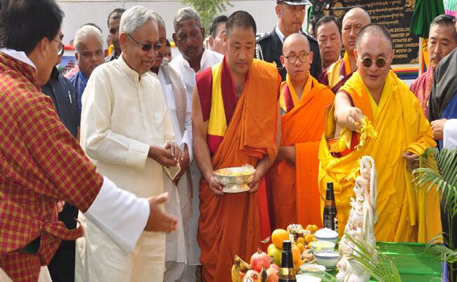 राजगीर में बनेगा भूटान मोनेस्ट्री टेंपल, नीतीश बोले वहां से ये बात सीखे भारत