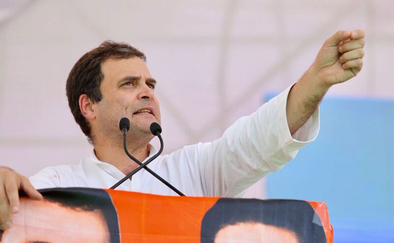 मंदसौर में बोले राहुल गांधी- मध्यप्रदेश में सरकार बनी तो 10 दिनों में करेंगे किसानों का कर्ज माफ