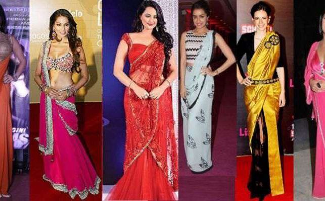 बदले अपनी साड़ी पहनने का स्टाइल