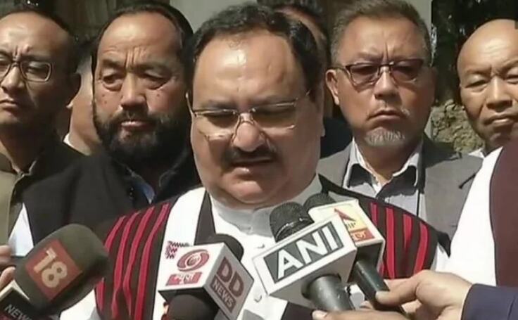 नागालैंड में गवर्नर से मुलाकात करने पहुंचे बीजेपी नेता, सौंपा लेटर ऑफ सपोर्ट