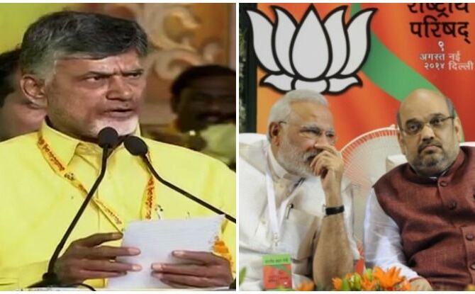 नायडू ने दी मोदी - शाह को चेतावनी