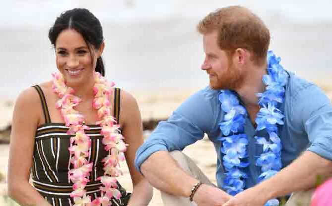 ऑस्ट्रेलिया पहुंचे हैरी और मेगन, बोंडी तट पर की सैर