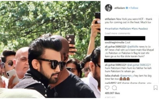 पाकिस्तानी परेड में हिन्दुस्तानी गाना गाने पर ट्रोल हुए आतिफ असलम, कहा...