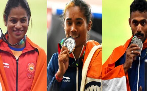 एशियन गेम्स 2018 : हिमा दास, अनस और दुती चंद ने जीता सिल्वर एशियन गेम्स 2018 : हिमा दास, अनस और दुती चंद ने जीता सिल्वर