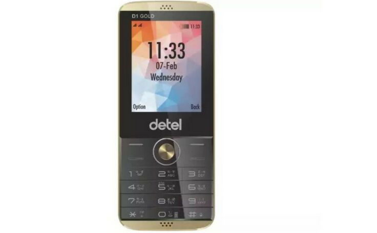 DETEL ने 999 रुपये में पेश किया फीचर फोन