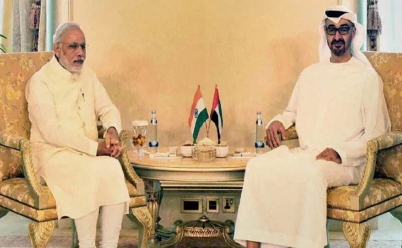भारत-यूएई के बीच पांच समझौते, तेल रियायत में 10 फीसदी मिली हिस्सेदारी