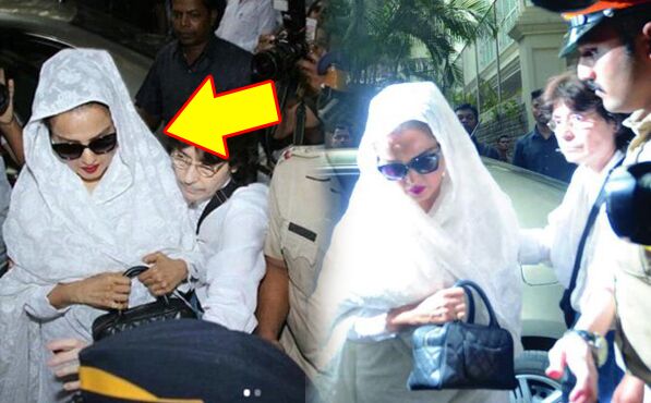 श्रीदेवी को श्रद्धांजलि देने पहुंची रेखा हो गईं इस बड़ी घटना का शिकार, बुलाने पड़े पुलिस और जवान