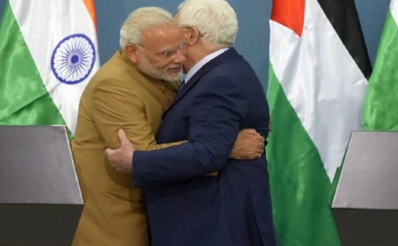 भारत-फलस्तीन में पांच करोड़ डॉलर के छह समझौते- स्वास्थ्य, शिक्षा समेत प्रिंटिंग प्रेस मशीनों पर करार