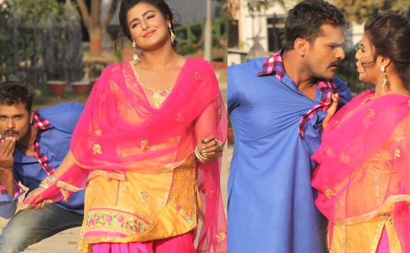 Video: खेसारीलाल यादव ने अकांक्षा अवस्‍थी के लिए गाया गाना जवानी तोहार झल झल झलके