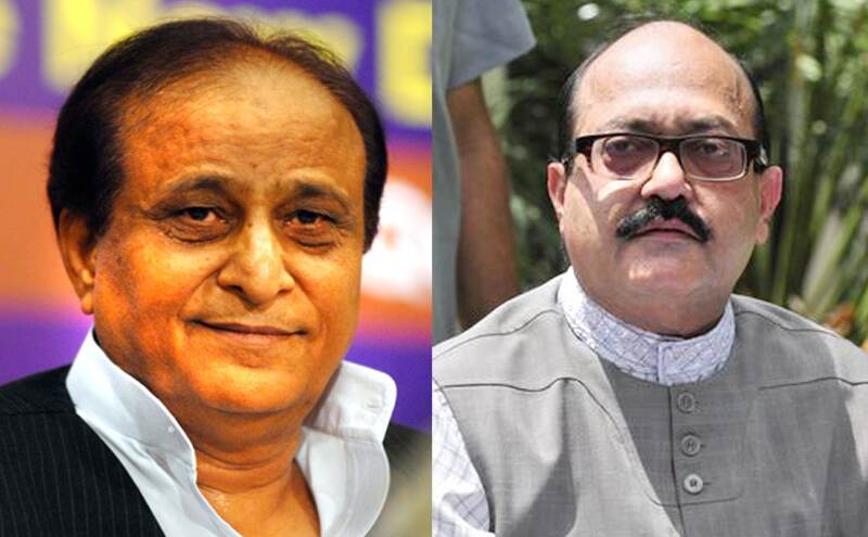 मेरी कुर्बानी ले लें आजम खां, मेरी बेटियों को बख्श दें: अमर सिंह