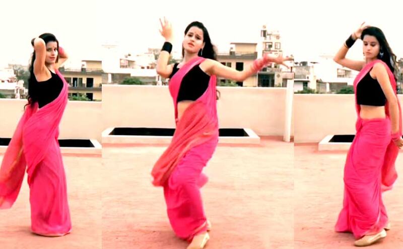 दिलबर गाने की धमाकेदार बीट्स पर इस लड़की ने छत पर किया डांस, Viral हुआ Video