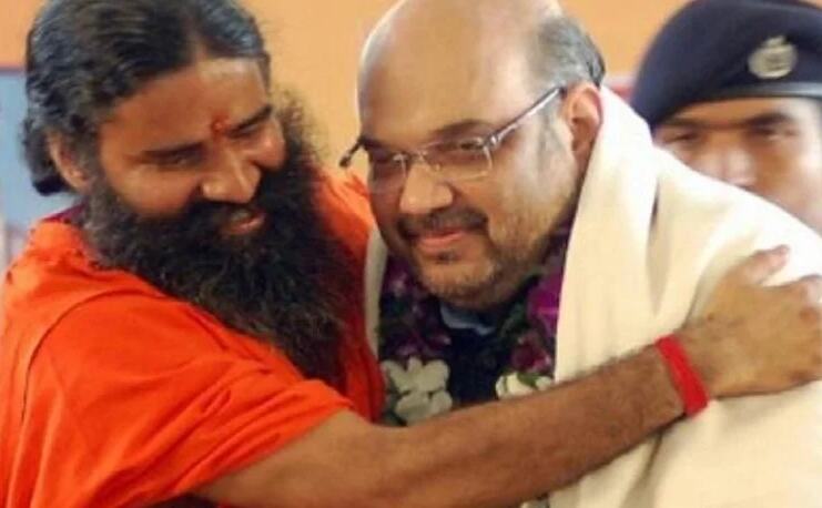 आज अमित शाह मिलेंगे बाबा रामदेव से, करेंगे 2019 चुनाव के लिए पमुख बात