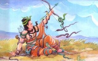 राम लक्ष्मण बन्धन में एवं अन्य राक्षसों का वध