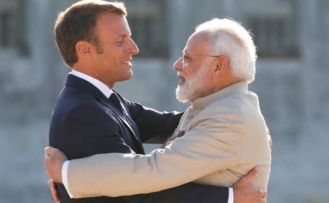 पीएम मोदी ने मैक्रों को जीत पर बधाई दी, अगले हफ्ते फ्रांस के राष्ट्रपति से मुलाकात की संभावना
