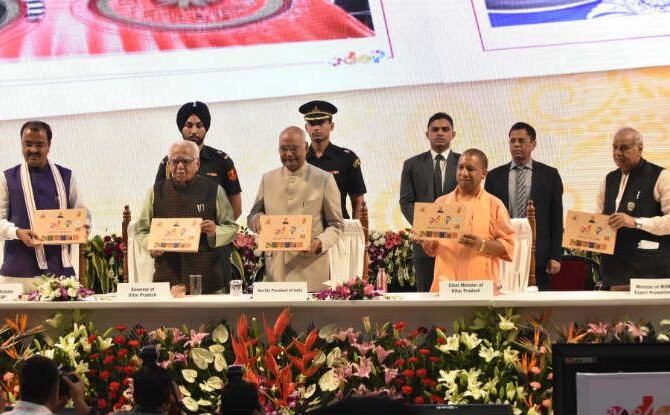 राष्ट्रपति कोविंद ने किया वन डिस्ट्रिक, वन प्रोडक्ट समिट का शुभारंभ, 75 जिलों के उत्पादों की प्रदर्शनी देखी